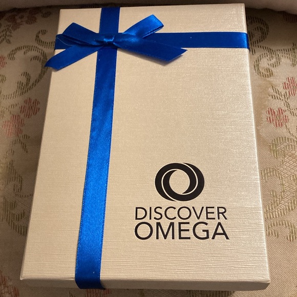 NWOT - 7.00 ct Blue Pear Quartz Slide Pendant Reversible Omega Choker Necklace* - Picture 5 of 8